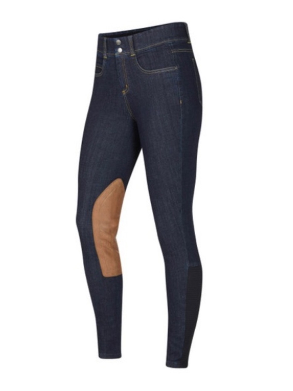 KERRITS Equestrian Denim stretch small 0868 DriRelease Hydrophobic Knee Patch